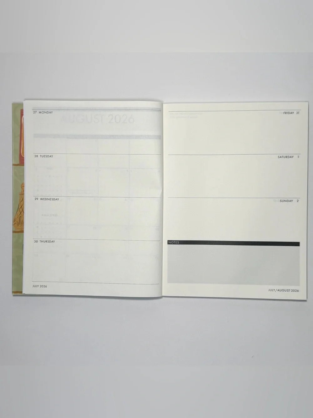 Molly & Rex 17 months 2026-2027 Monthly Weekly Planner (Floral Bookshelf)